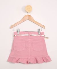 Saia-Infantil-de-Sarja-com-Babados-e-Cinto-Rosa-9979324-Rosa_2
