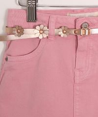 Saia-Infantil-de-Sarja-com-Babados-e-Cinto-Rosa-9979324-Rosa_3