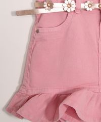 Saia-Infantil-de-Sarja-com-Babados-e-Cinto-Rosa-9979324-Rosa_4