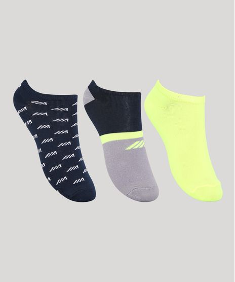 Kit-de-3-Meias-Femininas-Cano-Baixo-Esportivas-Ace-Multicor-9979462-Multicor_1