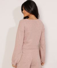 Cardigan-de-Trico-Basico-Rose-9982222-Rose_2