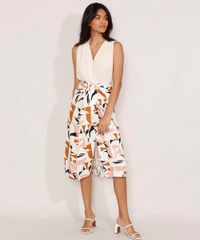 Saia-de-Viscose-Midi-Estampada-de-Folhagem-Geometrica-com-Transpasse-e-No-Off-White-9984621-Off_White_3