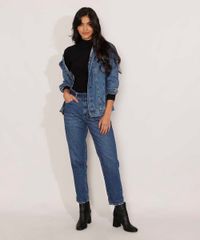Blusa-Canelada-Basica-com-Botoes-Manga-Longa-Gola-Alta-Preta-9984176-Preto_3