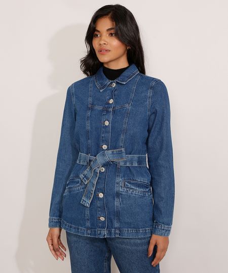 Jaqueta-Alongada-Jeans-com-Cinto-Azul-Escuro-9989498-Azul_Escuro_1 Jaqueta-Alongada-Jeans-com-Cinto-Azul-Escuro-9989498-Azul_Escuro_1