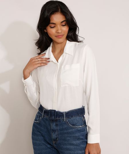 Camisa-de-Viscose-Basica-Manga-Longa-com-Bolso-Off-White-9985542-Off_White_1