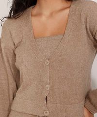Cardigan-de-Trico-Basico-Bege-Escuro-9982222-Bege_Escuro_4
