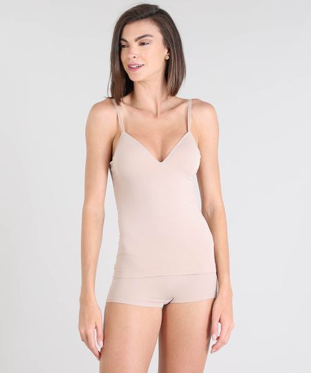 Regata-Camisete-Trifil-com-Bojo-Sem-Costura-Bege-9546661-Bege_1 Regata-Camisete-Trifil-com-Bojo-Sem-Costura-Bege-9546661-Bege_1