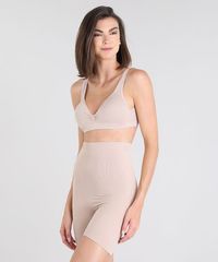 Bermuda-Modeladora-Trifil-Cintura-Alta-Sem-Costura-Bege-9546817-Bege_3