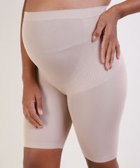 Bermuda-Gestante-Trifil-Sem-Costura-Bege-9954574-Bege_1