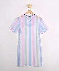 Vestido-Juvenil-de-Tule-Listrado-Manga-Curta-Decote-V-Azul-9982046-Azul_3