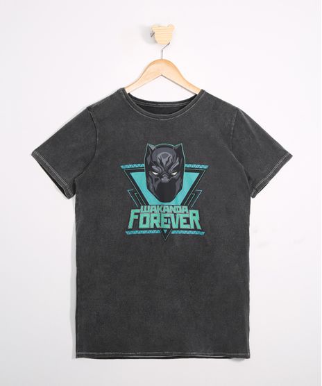Camiseta-Juvenil-Pantera-Negra-Manga-Curta-Preta-9984075-Preto_1