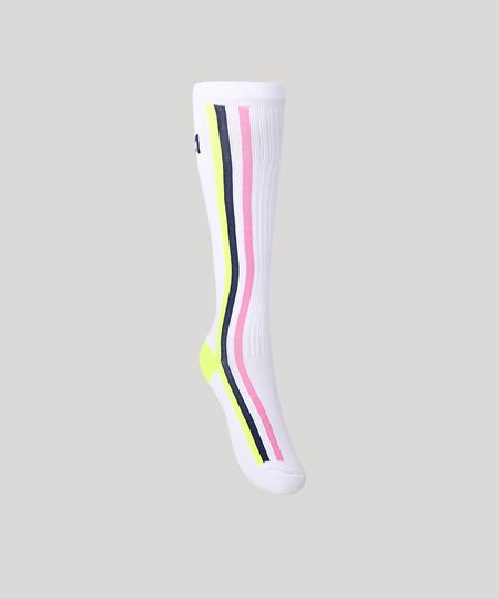 Meia-Feminina-Cano-Alto-Compressao-Esportiva-Ace-com-Listras-Neon-Branca-9984672-Branco_1