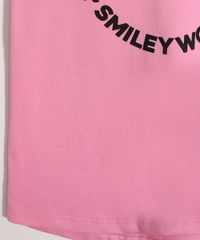 Blusa-Infantil-SmileyWorld-Manga-Curta-Rosa-9984262-Rosa_4
