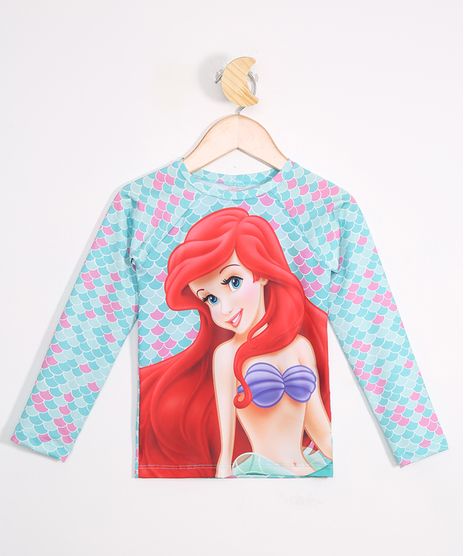 Blusa-de-Praia-Infantil-Ariel-Manga-Longa-com-Protecao-UV50--Verde-Agua-9981118-Verde_Agua_1
