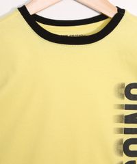 Camiseta-Infantil--Keep-Going--Manga-Curta-Amarela-9983757-Amarelo_4