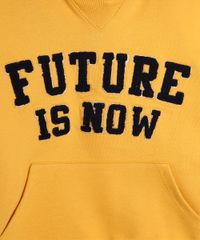 Blusa-Infantil-de-Moletom-com-Capuz-Amarela-9979158-Amarelo_2