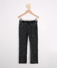 Calca-Infantil-de-Jeans-Moletom-Marmorizada-Preta-9979218-Preto_1