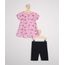 Conjunto-Infantil-de-Blusa-Manga-Curta-Estampada-Floral-Rosa---Bermuda-Ciclista-Preto-9976910-Preto_1