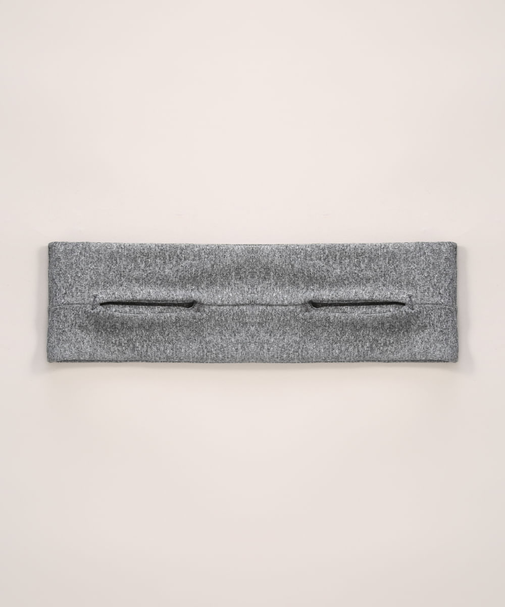 Cinto Esportivo Ace com Bolso Cinza