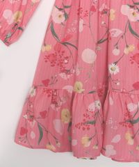 Vestido-Infantil-Estampado-Floral-Manga-Bufante-Rosa-9977193-Rosa_4