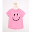 Blusa-Infantil-SmileyWorld-Manga-Curta-Rosa-9984019-Rosa_1