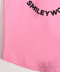 Blusa-Infantil-SmileyWorld-Manga-Curta-Rosa-9984019-Rosa_4
