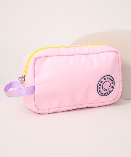 Necessaire-Estojo-Smiley-Rosa-9985499-Rosa_1
