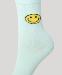 Meia-Feminina-Cano-Alto-Smiley--Azul-9982461-Azul_3