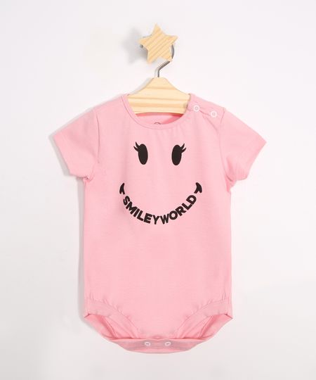 Body-Infantil-SmileyWorld-Manga-Curta-Rosa-9984337-Rosa_1 Body-Infantil-SmileyWorld-Manga-Curta-Rosa-9984337-Rosa_1