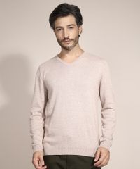 Sueter-em-Trico-Manga-Longa-Gola-V-Bege-9784343-Bege_1