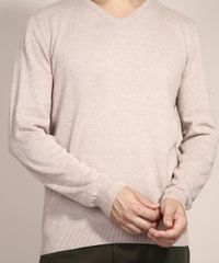 Sueter-em-Trico-Manga-Longa-Gola-V-Bege-9784343-Bege_4