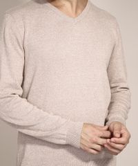 Sueter-em-Trico-Manga-Longa-Gola-V-Bege-9784343-Bege_5
