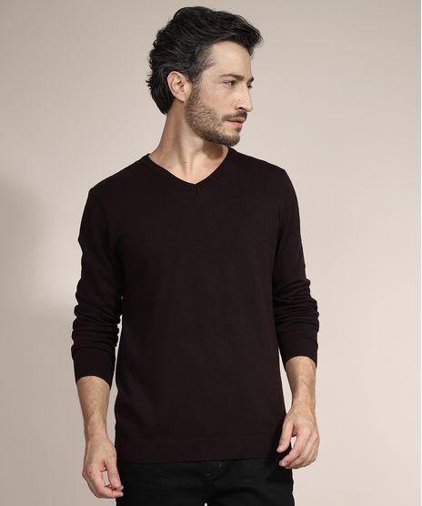 Sueter-em-Trico-Manga-Longa-Gola-V-Vinho-9784343-Vinho_1