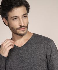 Sueter-em-Trico-Manga-Longa-Gola-V-Cinza-Mescla-Escuro-9784344-Cinza_Mescla_Escuro_4