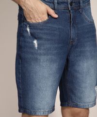 Bermuda-Slim-Jeans-com-Puidos-Azul-Medio-9981374-Azul_Medio_6