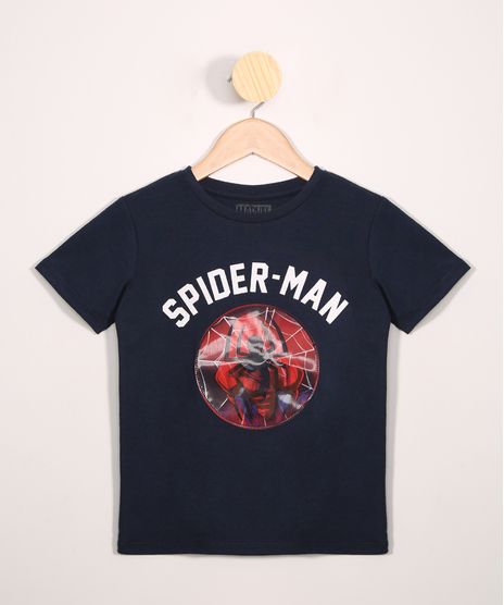 Camiseta-Infantil-Homem-Aranha-Holografica-Manga-Curta-Azul-Marinho-9947542-Azul_Marinho_1