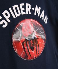 Camiseta-Infantil-Homem-Aranha-Holografica-Manga-Curta-Azul-Marinho-9947542-Azul_Marinho_2