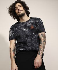Camiseta-Masculina-Tie-Dye-Estampada-Manga-Curta-Gola-Careca-Preta-9981284-Preto_5