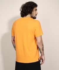Camiseta-Masculina-Manga-Curta--Bad-Monday--Gola-Careca-Laranja-9981871-Laranja_2