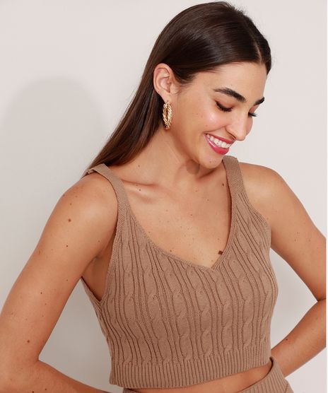 Top-Cropped-de-Trico-Texturizado-Tranca-Alca-Media-Decote-V-Mindset-Bege-Escuro-9990362-Bege_Escuro_1