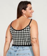 Top-Cropped-de-Trico-Feminino-Plus-Size-Mindset-Estampado-Pied-de-Poule-Alca-Fina-Decote-Redondo-Preto-9993262-Preto_2