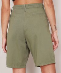 Bermuda-de-Sarja-Alfaiataria-Cintura-Super-Alta-Mindset-Verde-Militar-9990999-Verde_Militar_2