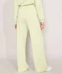 Calca-Reta-de-Moletom-com-Bolsos-Cintura-Alta-Mindset-Verde-Claro-9619999-Verde_Claro_2