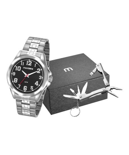 Kit-de-Relogio-Analogico-Mondaine-Masculino---Alicate----83456G0MVNE1K2-PRATEADO-9989905-Prateado_1 Kit-de-Relogio-Analogico-Mondaine-Masculino---Alicate----83456G0MVNE1K2-PRATEADO-9989905-Prateado_1