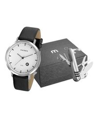 Kit-de-Relogio-Analogico-Mondaine-Masculino---Canivete---99385G0MVNH1K1-PRATEADO-9984208-Prateado_1