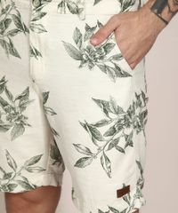 Bermuda-Reta-de-Sarja-Estampada-de-Folhagem-Chino-Off-White-9980470-Off_White_4