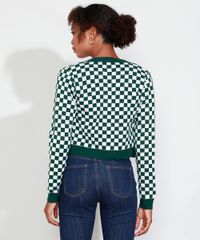 Cardigan-de-Trico-Feminino-Mindset-Cropped-Estampado-Xadrez-Vichy-Decote-Redondo-Verde-Escuro-9993263-Verde_Escuro_2