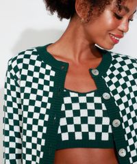Cardigan-de-Trico-Feminino-Mindset-Cropped-Estampado-Xadrez-Vichy-Decote-Redondo-Verde-Escuro-9993263-Verde_Escuro_4