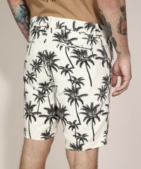 Bermuda-Reta-de-Sarja-com-Linho-Estampada-de-Coqueiros-Chino-Off-White-9980468-Off_White_2