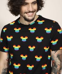 Camiseta-de-Algodao-Pride-Estampada-Mickey-Manga-Curta-Gola-Careca-Preta-9982839-Preto_2